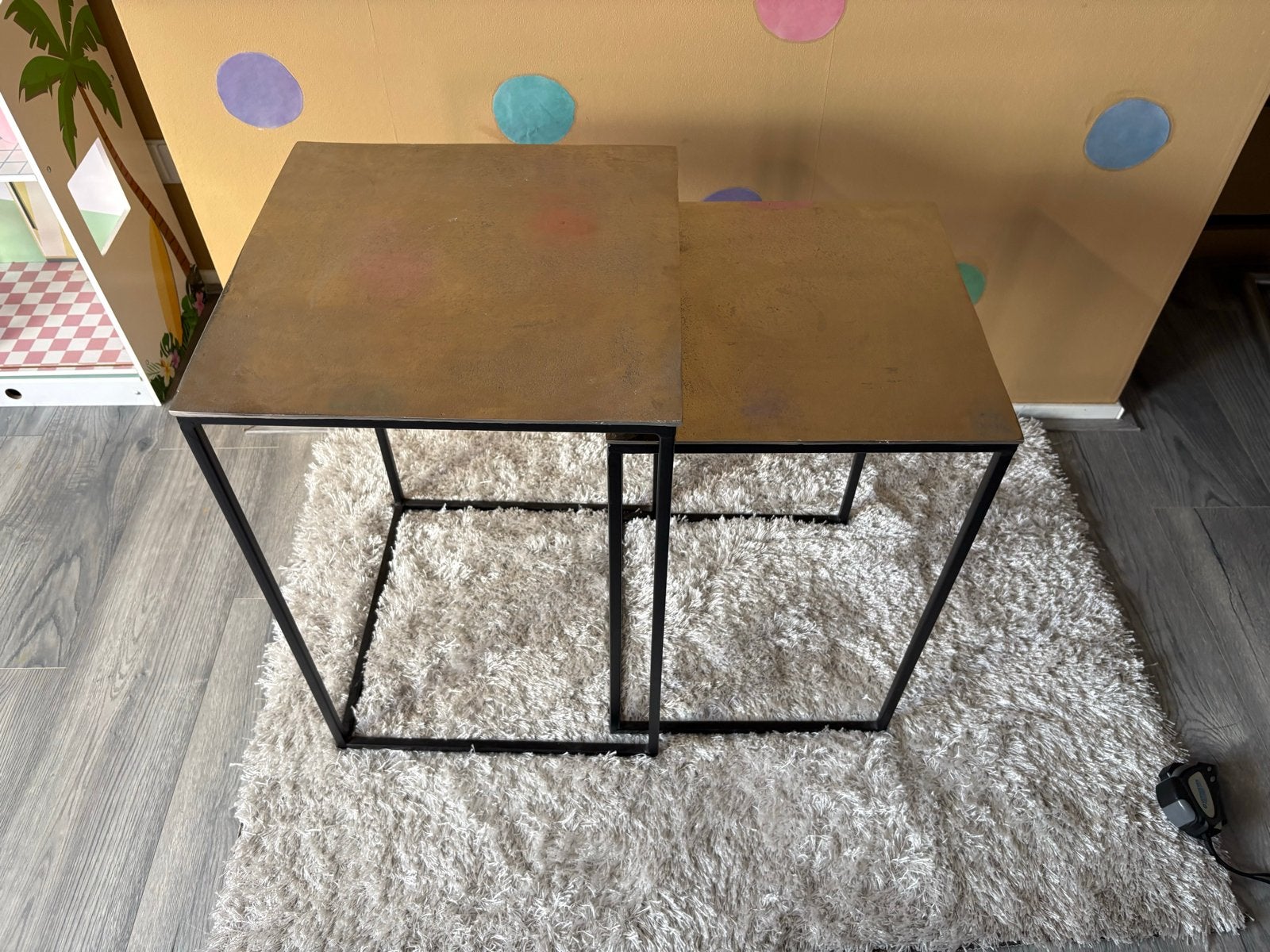 Colmore Bijzettafels - Prachtige Zware Kwaliteit, Minder dan 45 cm, Minder dan 55 cm, Gebruikt, Metaal of Aluminium