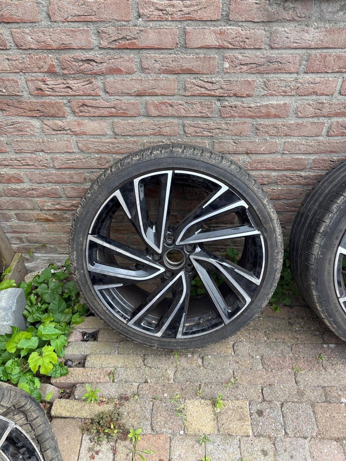 Volkswagen Golf 8 GTI clubsport velgen, 18 inch, Gebruikt, Overige, Banden en Velgen