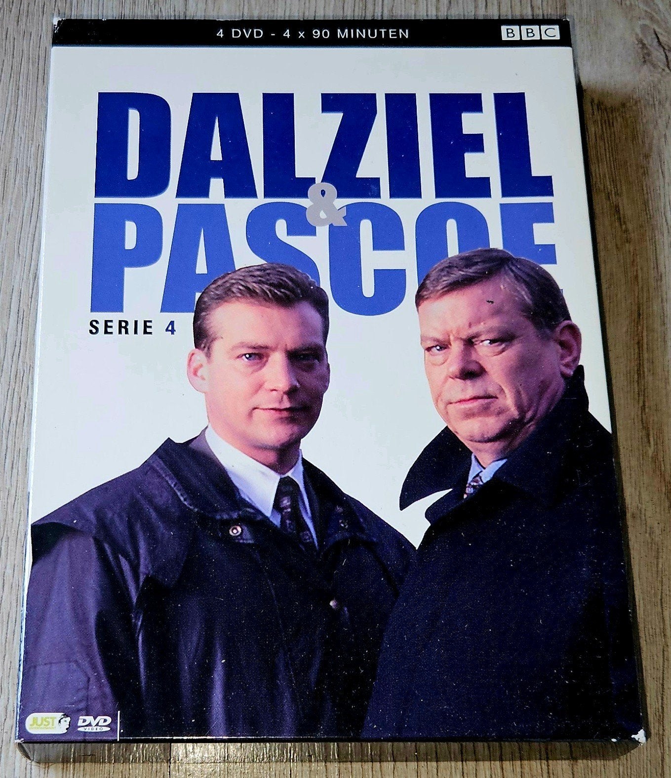 Dalziel & Pascoe - Serie 4 (4 DVD Boxset), Gebruikt, Nederlands, Ophalen of Verzenden, Inclusief doosje