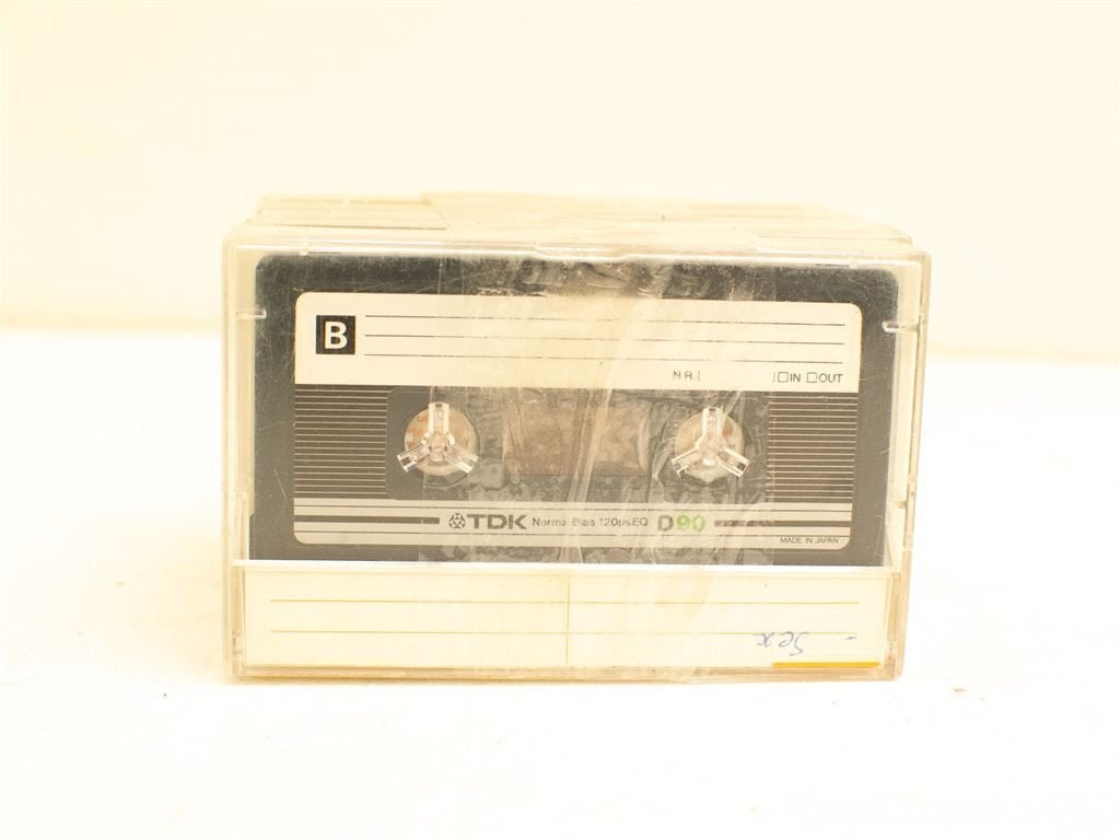 5 Tdk cassettebandjes 31390, Cd's en Dvd's, Cassettebandjes, Ophalen of Verzenden, Gebruikt, Overige genres, 1 bandje
