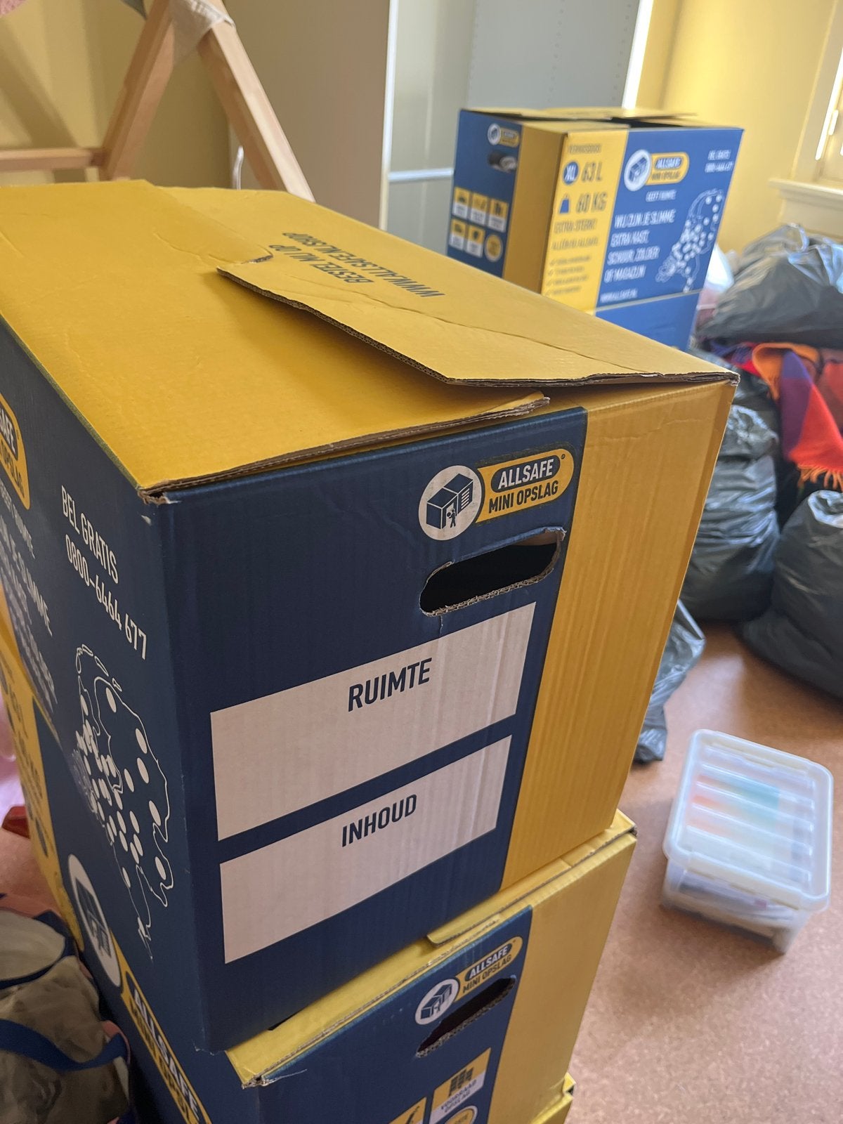 Gratis! Verhuisdozen. 60KG, Extra Sterk. ~40 stuks, Ophalen, 40 tot 60 cm, 50 tot 75 cm, 35 tot 50 cm