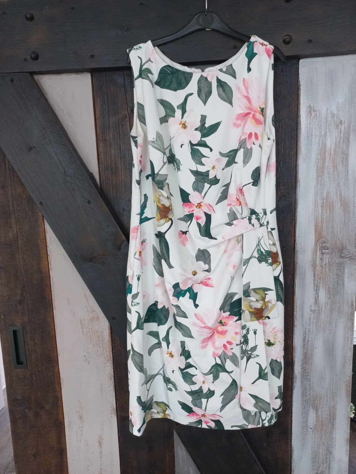 Vera Mont cocktail jurk maat 46, Ophalen of Verzenden, Zo goed als nieuw, Maat 46/48 (XL) of groter, Blauw