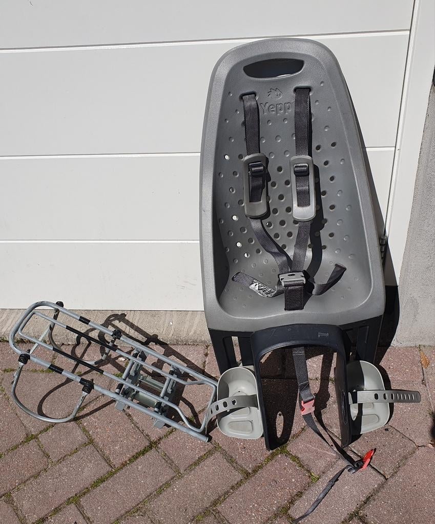 Yepp GMG Maxi achterzitje tot 25 kilo, Ophalen, Achterzitje, Voetsteuntjes, Yepp
