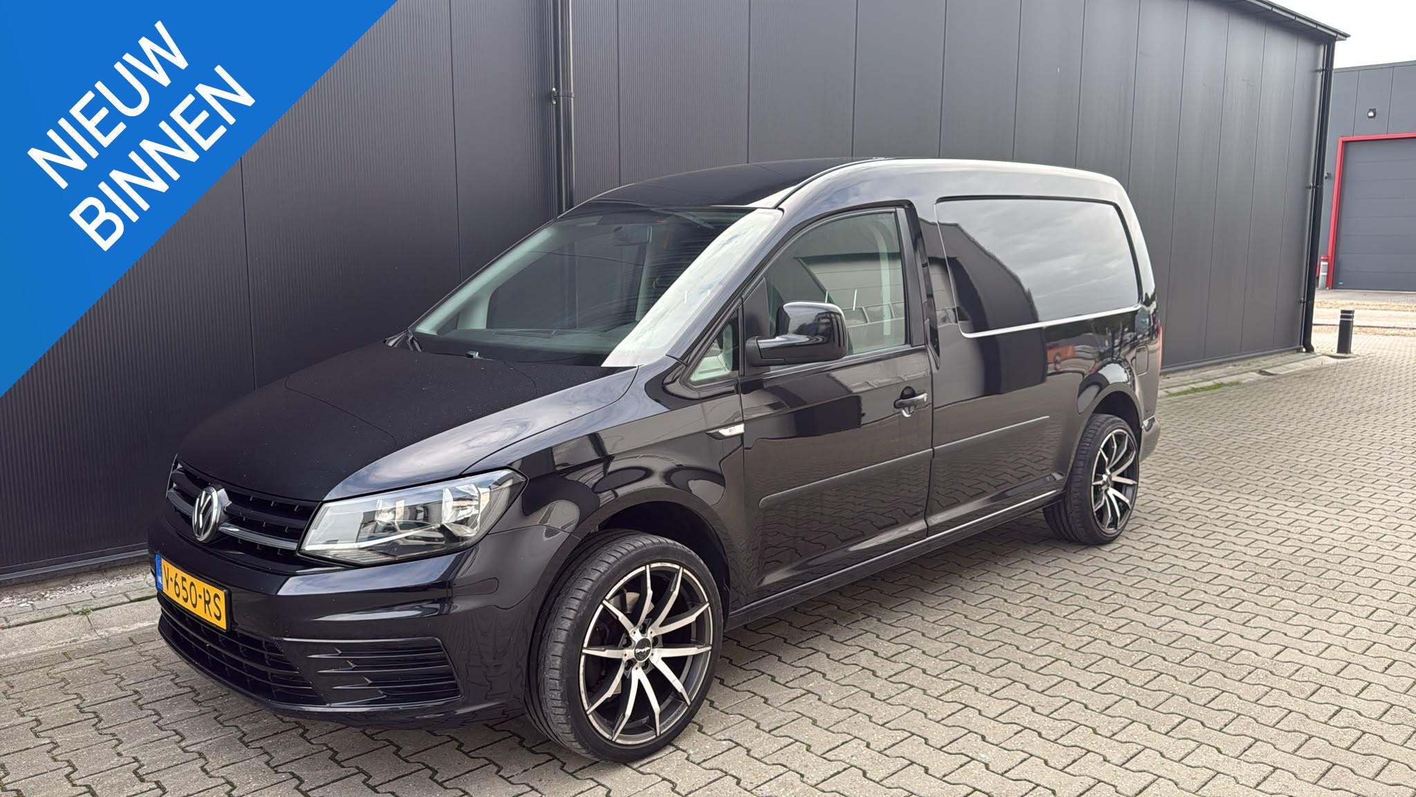 Volkswagen Caddy 2.0 TDI L2 Maxi EURO6 Leer Airco Cruise ZWA, 730 kg, Gebruikt, 4 cilinders, Volkswagen