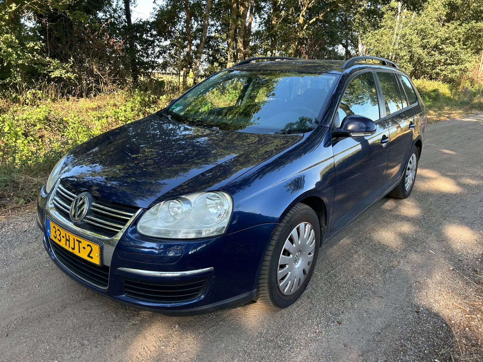VW Golf 1.9 TDI Trendline 77KW Variant 2009 (heeft storing!), Auto's, Volkswagen, Voorwielaandrijving, 4 cilinders, Blauw, Origineel Nederlands