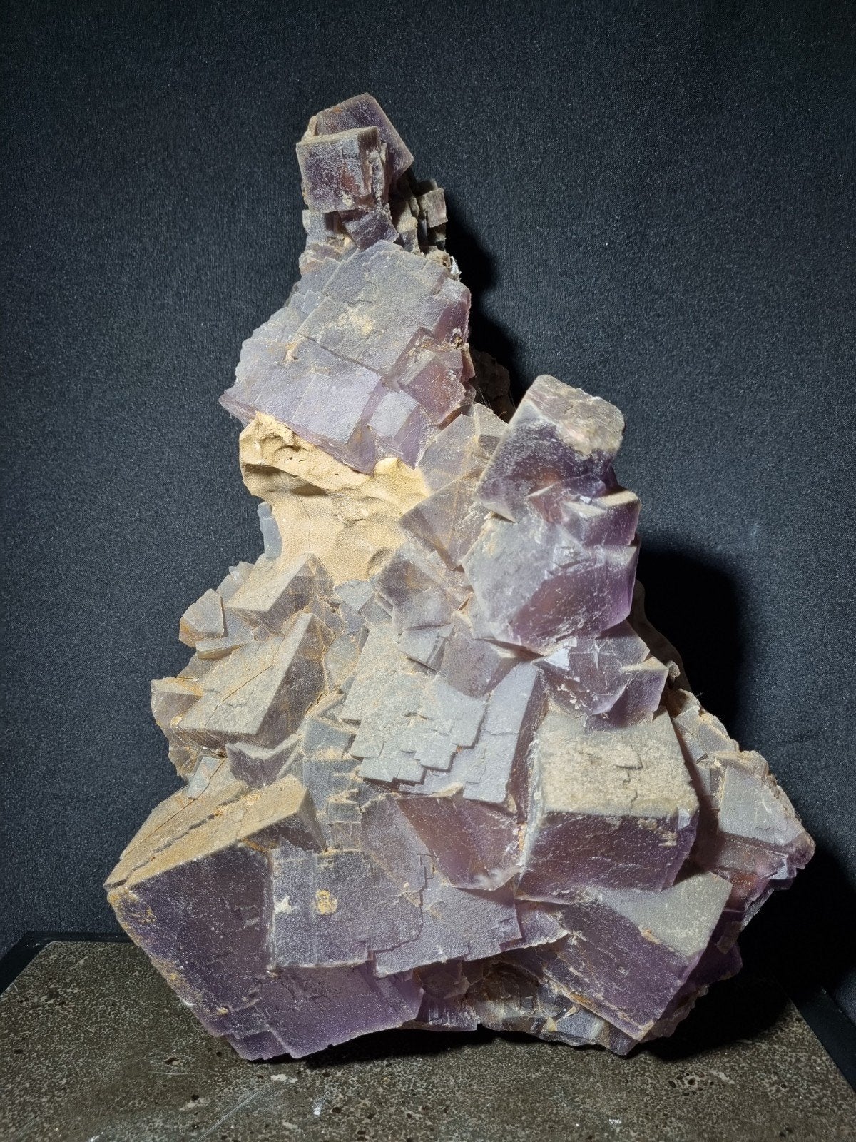 Museumstuk, grote paarse fluoriet woensdag tm zondag geopend, Ophalen, Mineraal