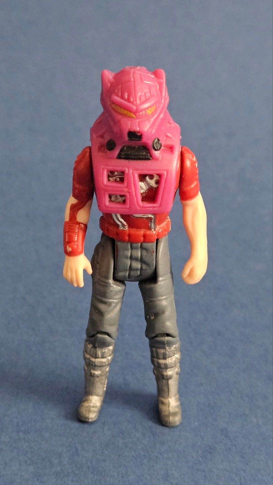 Vintage Matt Trakker M.A.S.K Actiefiguur met Lava-Shot helm, Ophalen of Verzenden, Gebruikt