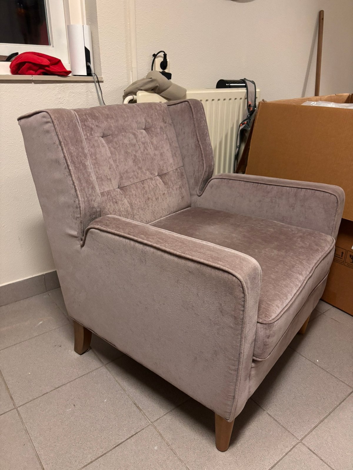 Riviera Maison fauteuil, Ophalen, Eenpersoons, 75 tot 100 cm, Zo goed als nieuw