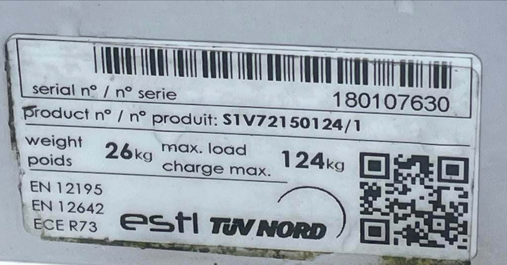 Lichtgewicht aluminium imperiaal met rolbeugel, Auto diversen, Ophalen of Verzenden, Gebruikt