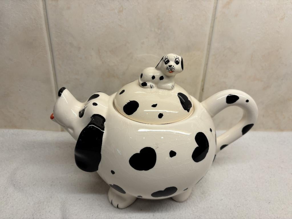 Theepot Dalmatiër, Antiek en Kunst, Ophalen of Verzenden