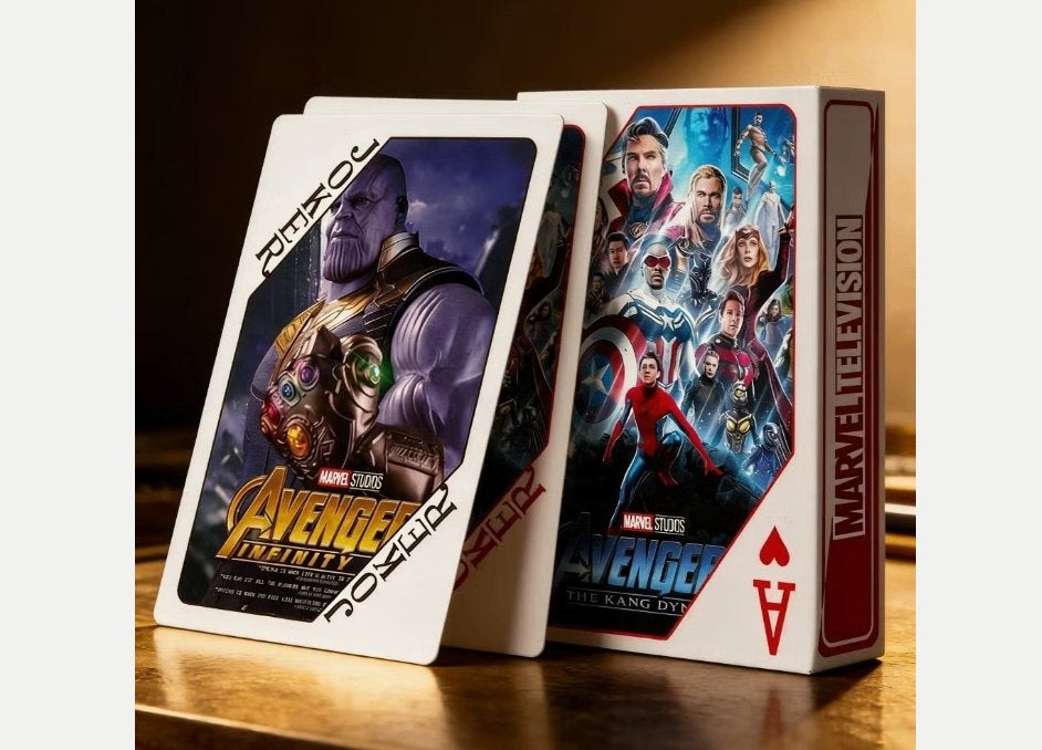 The Avengers luxe speelkaarten / poker set (54 kaarten)