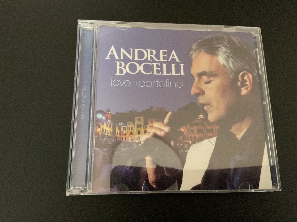 Andrea Bocelli love in portofino  dvd + cd, Alle leeftijden, Ophalen, Zo goed als nieuw, Concert