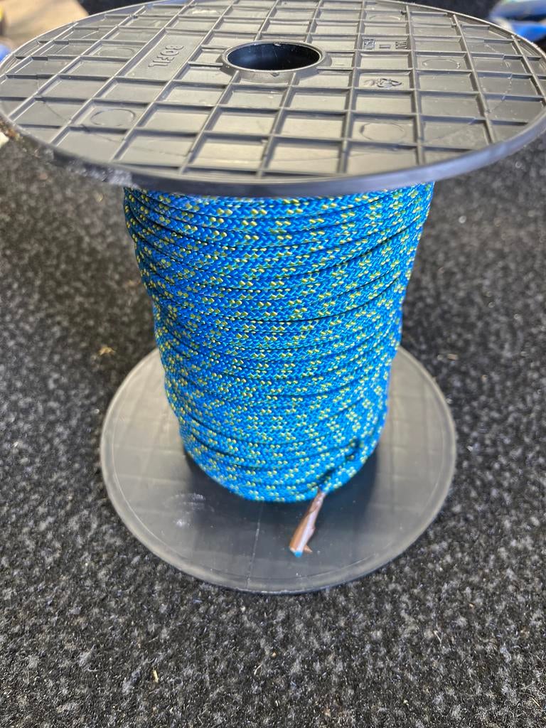 Nylon touw nieuw erg sterk div diam en  lengtes 100m, Ophalen of Verzenden, Nieuw