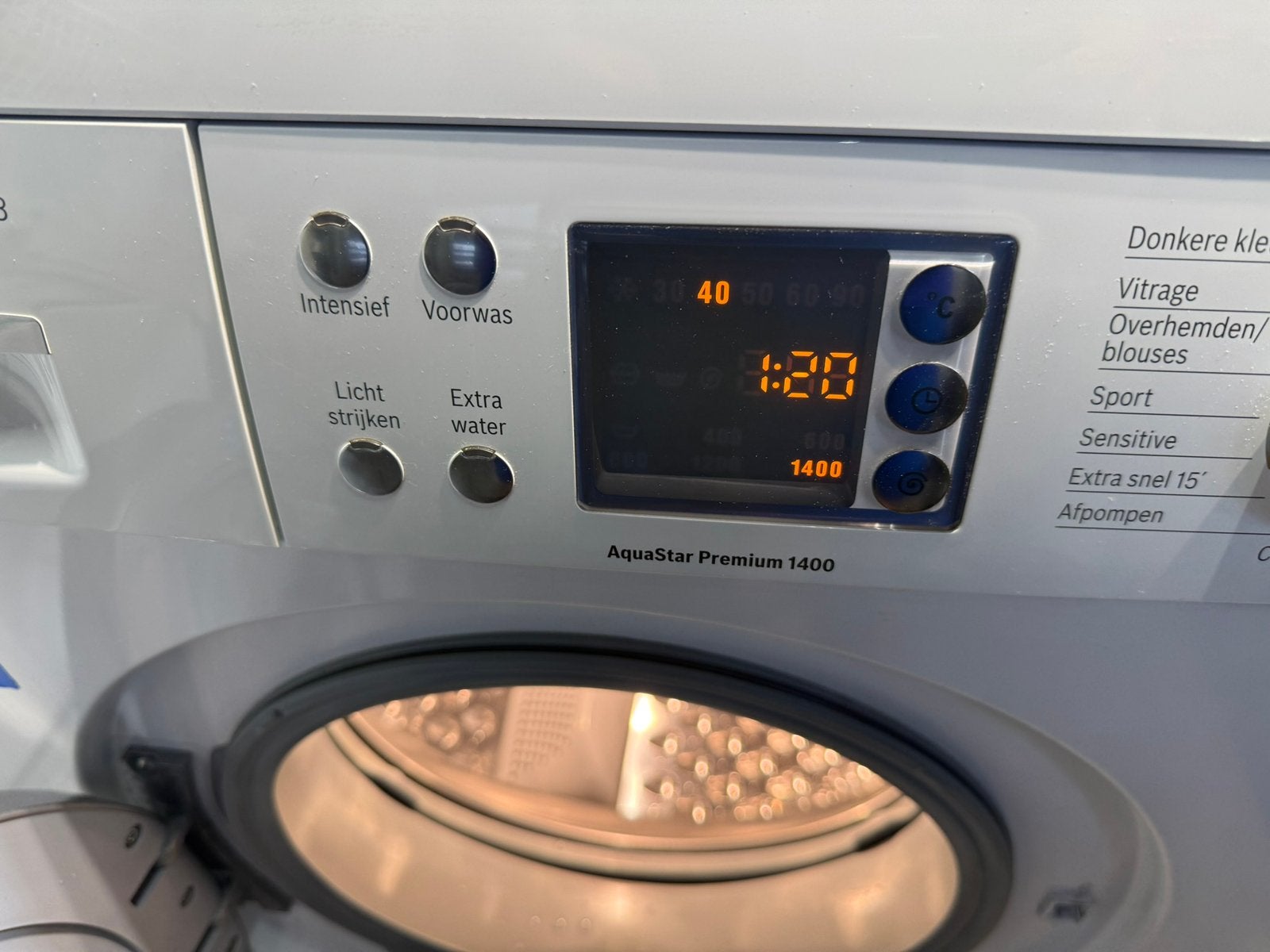 Foto 7 van BOSCH WASMACHINE 8 KG  EXTRA LOGIXX SENSTIVE IZGS