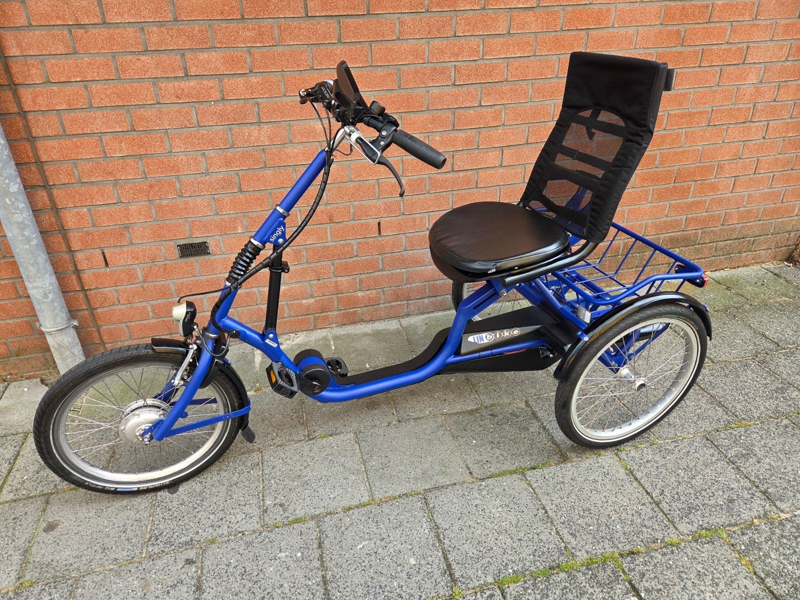 Nijland Singly Cycling driewielfiets elektrisch 1200km, Ophalen