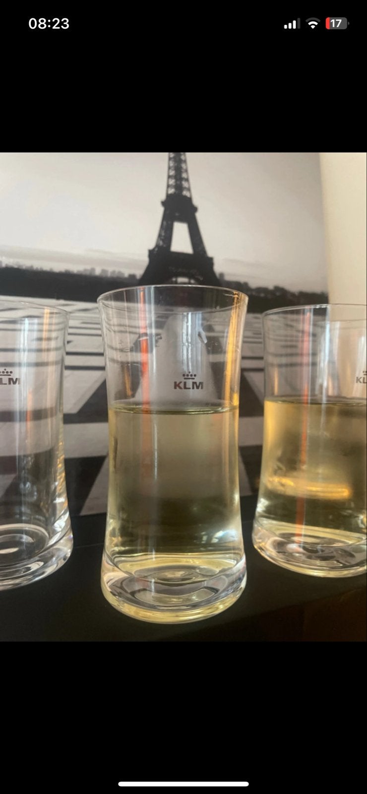 8x KLM Business Class Glazen – Marcel Wanders Design, Ophalen of Verzenden