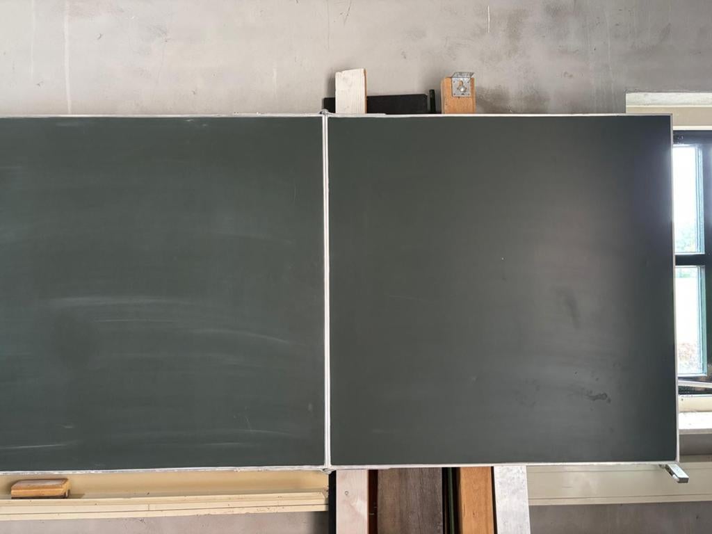 Schoolbord, Ophalen, Gebruikt