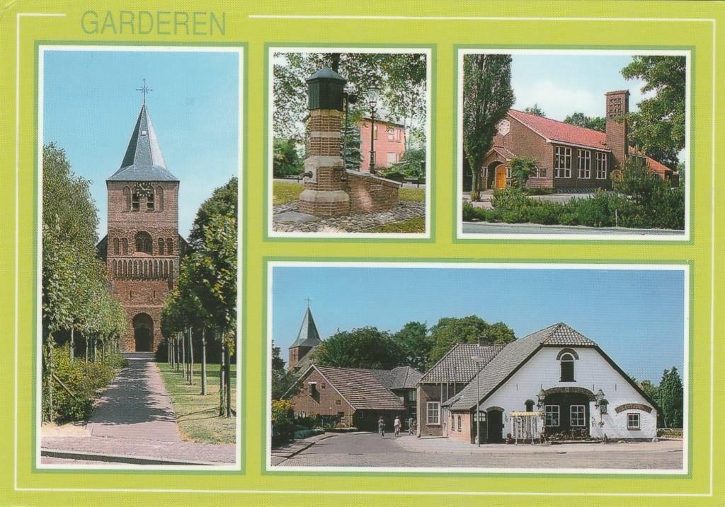 GARDEREN Kerken Pomp Hoeve, Verzamelen, Ansichtkaarten | Nederland, Gelopen, Gelderland, 1980 tot heden, Verzenden