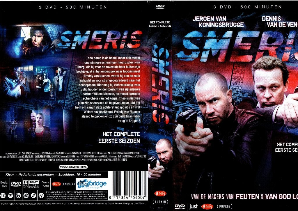 Smeris, seizoen 1, Ophalen of Verzenden, Zo goed als nieuw, Tv fictie, Vanaf 12 jaar
