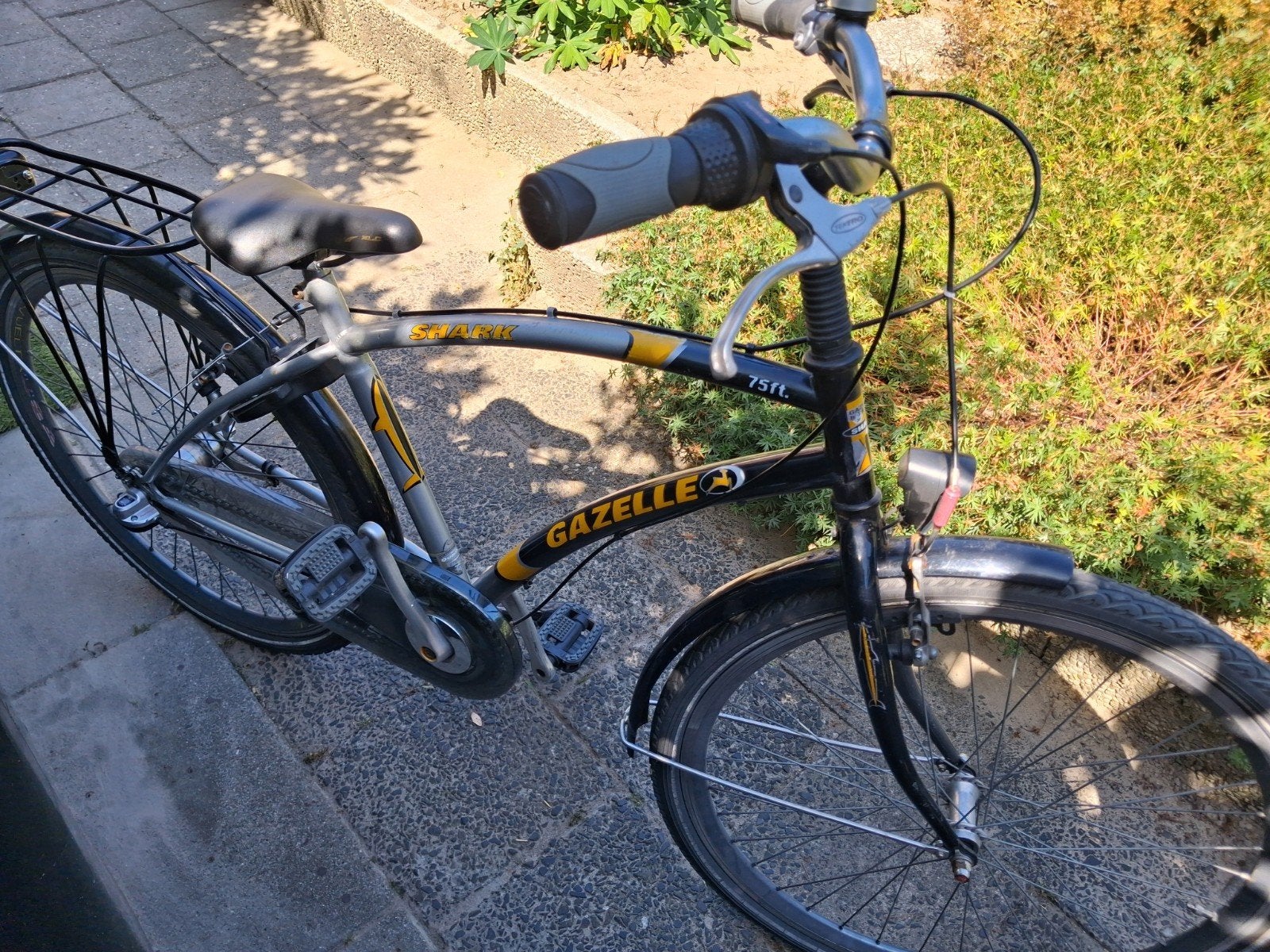 gazelle jongens fiets. 26 inch, Gebruikt, Velgrem, Versnellingen, Gazelle