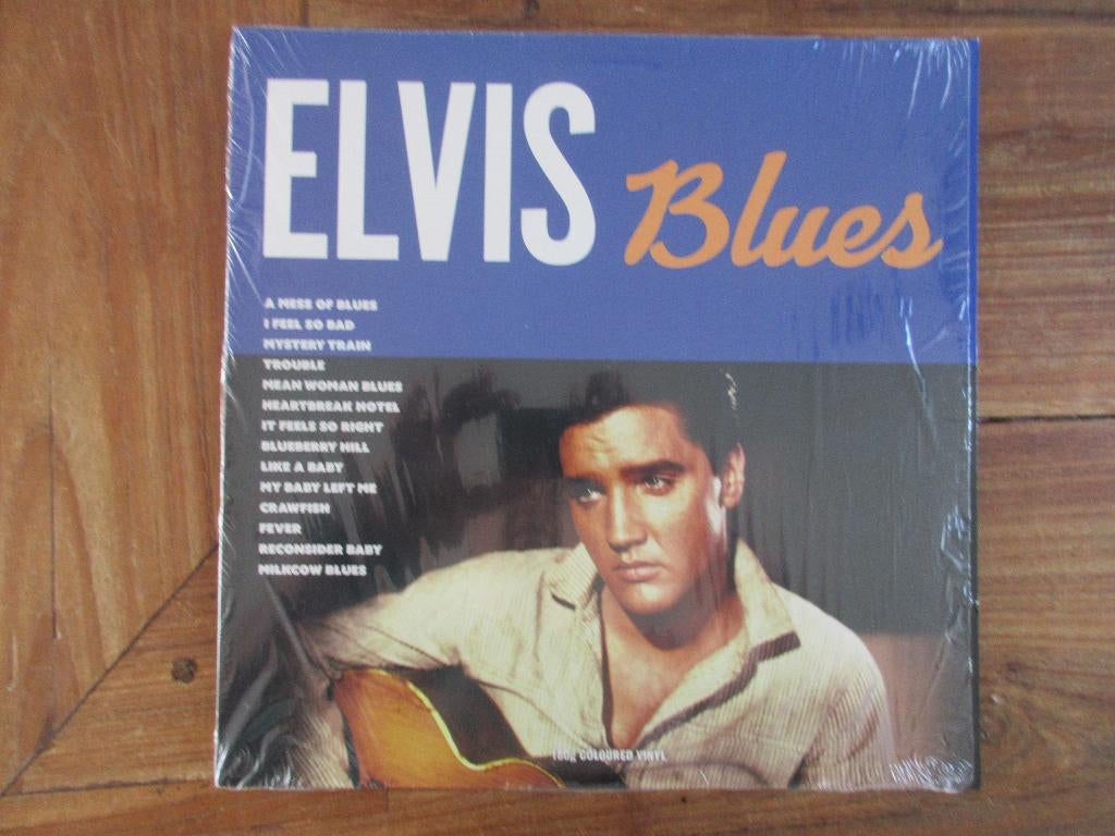 Elvis Presley Elvis Blues - LP Blue, Ophalen of Verzenden, Zo goed als nieuw, 12 inch
