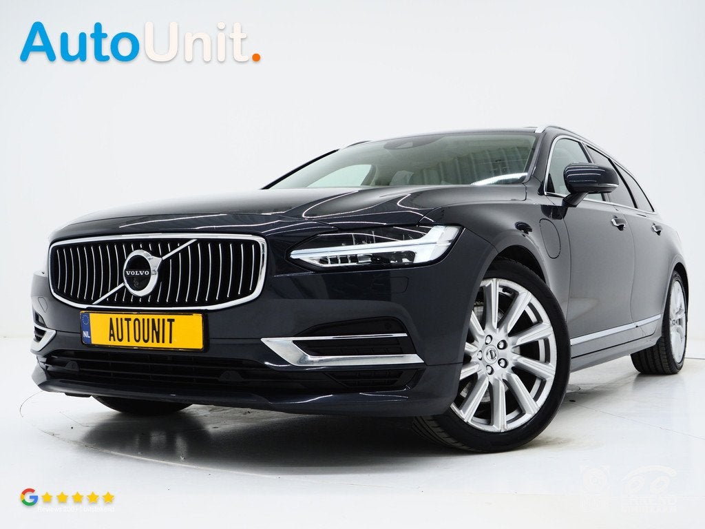 Volvo V90 2.0 T8 AWD Inscription | Panoramadak | Massage | P, Auto's, Volvo, Automaat, Beige, 4 cilinders, Vierwielaandrijving