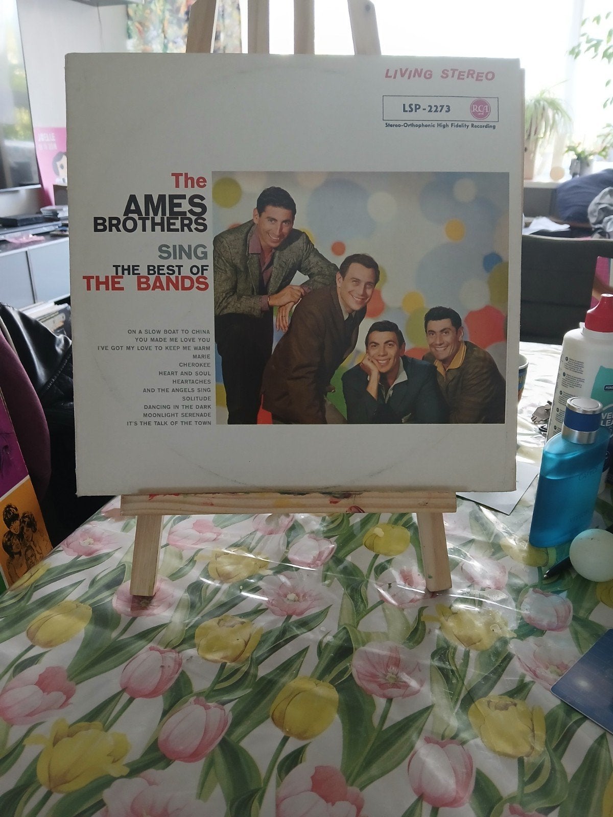 The Ames Brothers - Sing The Best Of The Bands LP, Ophalen of Verzenden, Voor 1960, Gebruikt, 12 inch