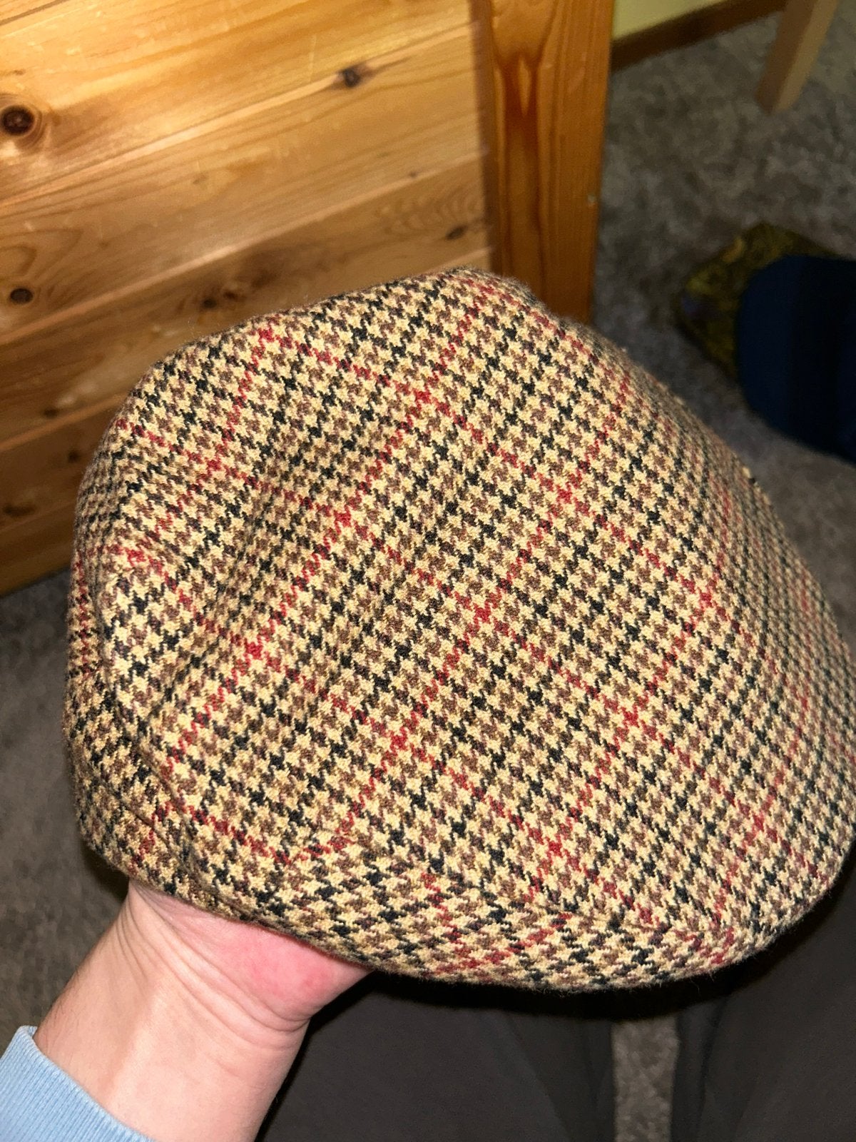 Flat cap ( the english hatter ), Verzenden, Zo goed als nieuw, 58 of 59 cm (L, 7¼ of ⅜ inch), Pet
