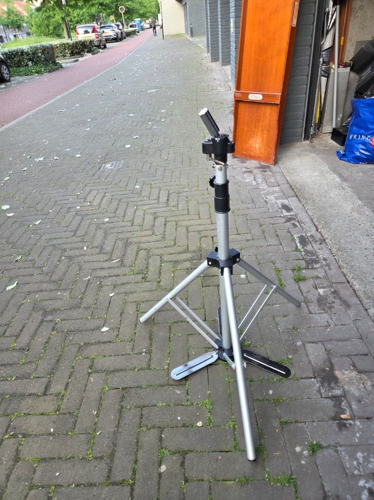 statief voor haar bewerking op pop kop -of ander oefenhoofd, Ophalen of Verzenden, Zo goed als nieuw