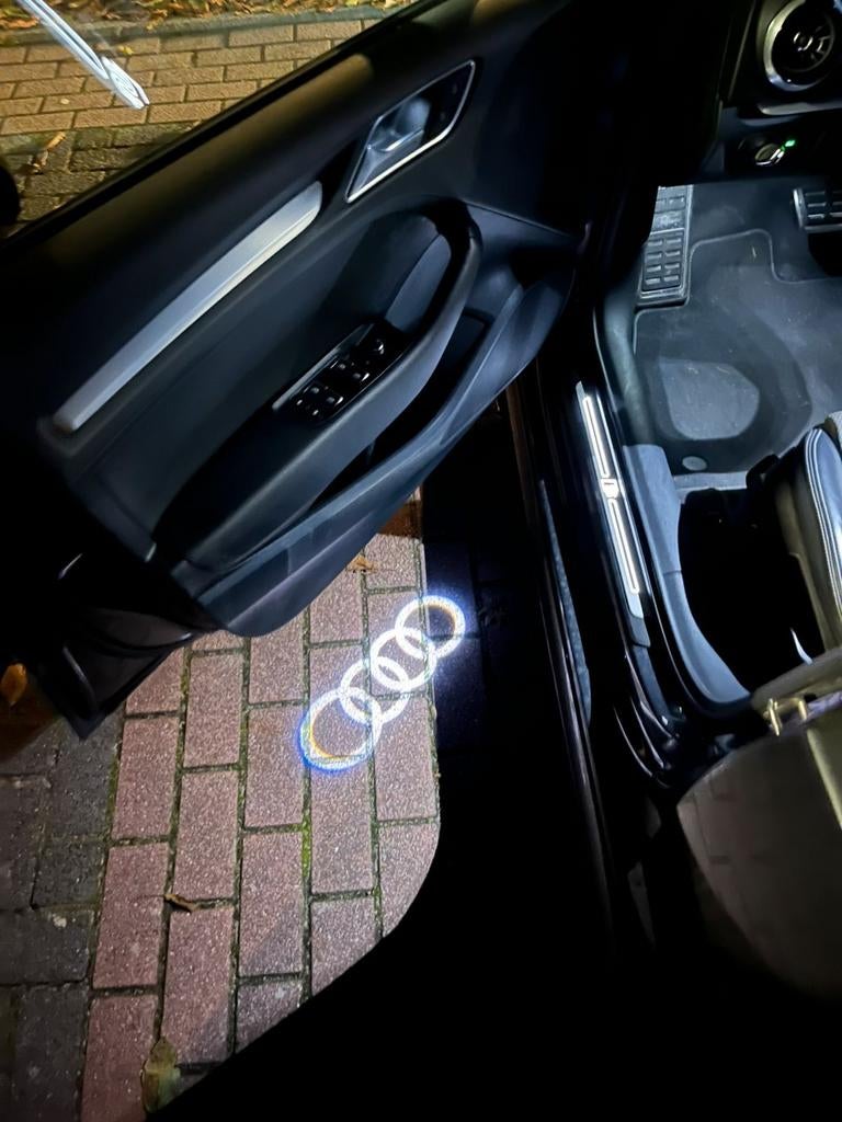 Audi logo led instapverlichting nieuw, Ophalen of Verzenden, Nieuw, Audi