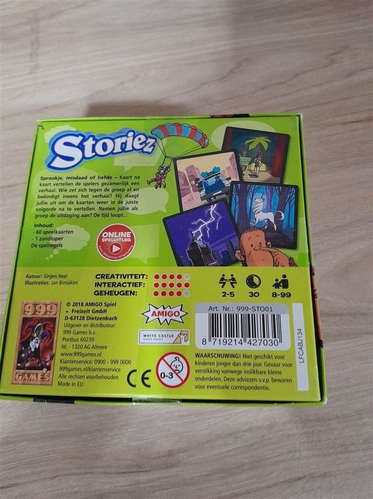 Storiez - 999 games - s3899, Verzenden, Zo goed als nieuw