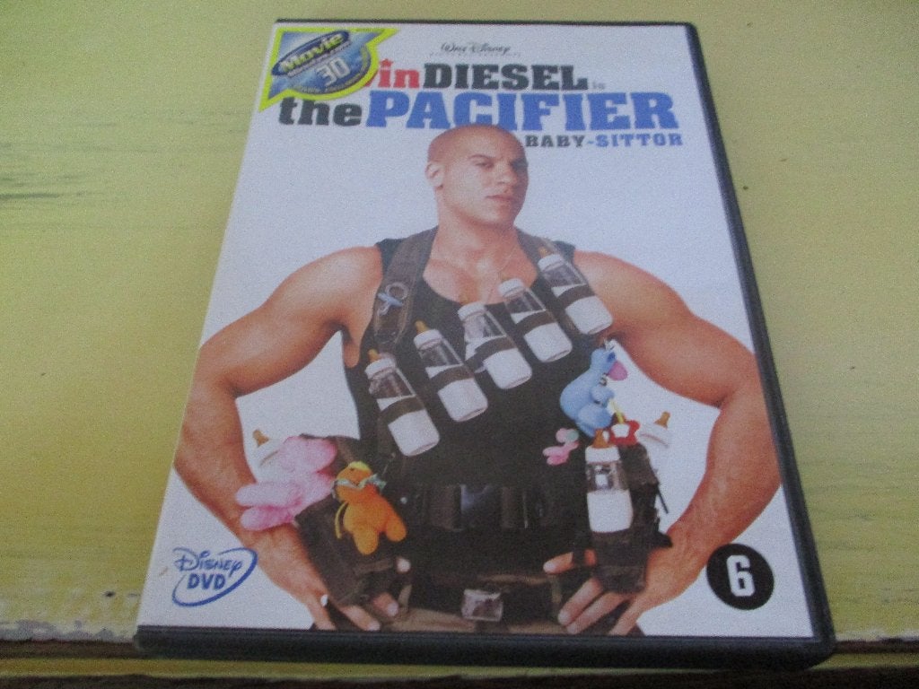 dvd komedie film The Pacifier met Vin Diesel, Alle leeftijden, Ophalen of Verzenden, Nieuw in verpakking