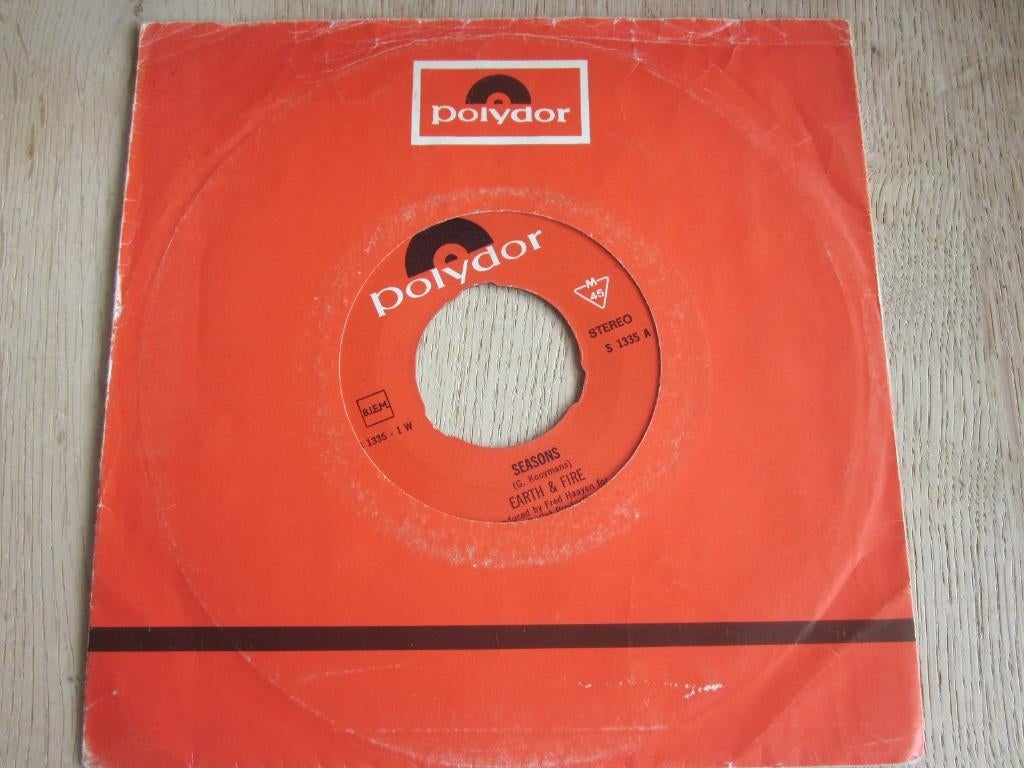 Earth & Fire - Seasons, Cd's en Dvd's, Vinyl Singles, Verzenden, 7 inch, Single, Pop