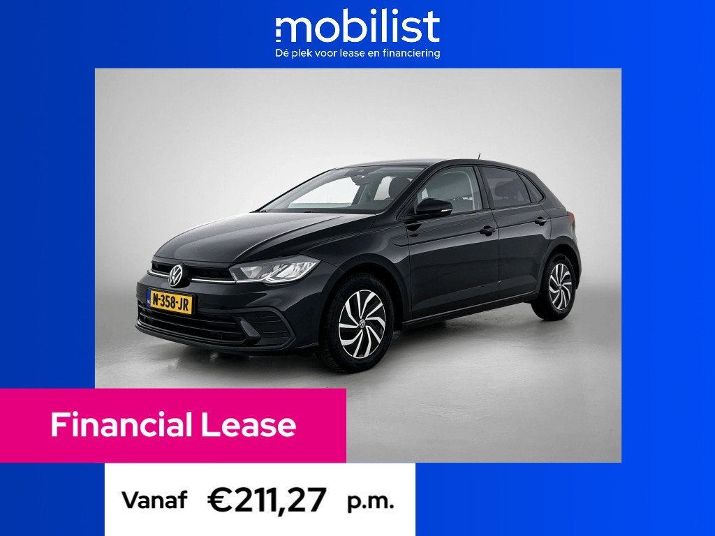Volkswagen Polo 1.0 TSI Life (bj 2021), Gebruikt, 1072 kg, Bedrijf, Handgeschakeld