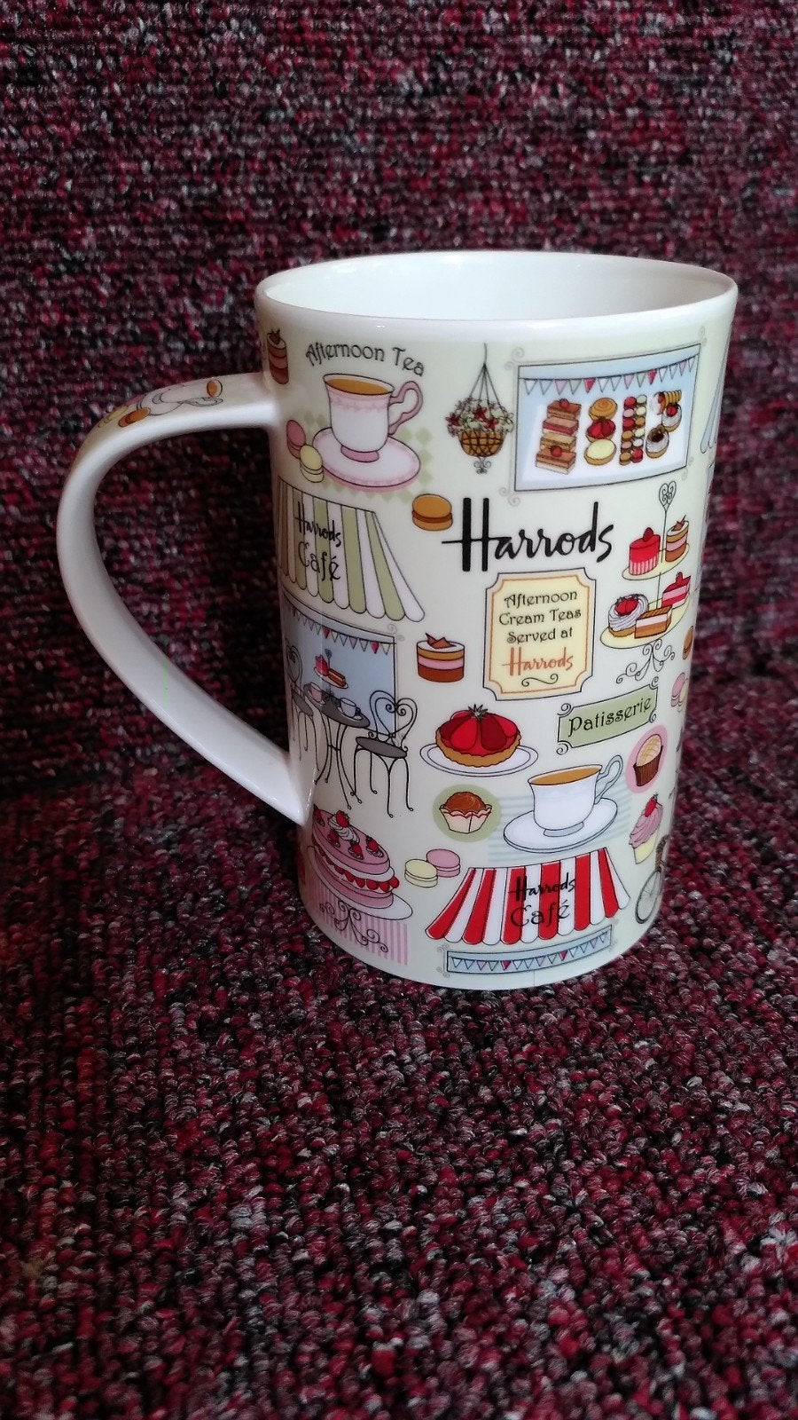 Harrods mok - Fine Bone China - Made in England, Ophalen of Verzenden