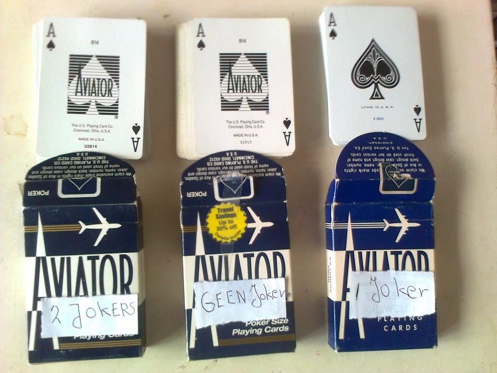 aviator kaartspellen nieuw h, Ophalen of Verzenden, Nieuw, Speelkaart(en)