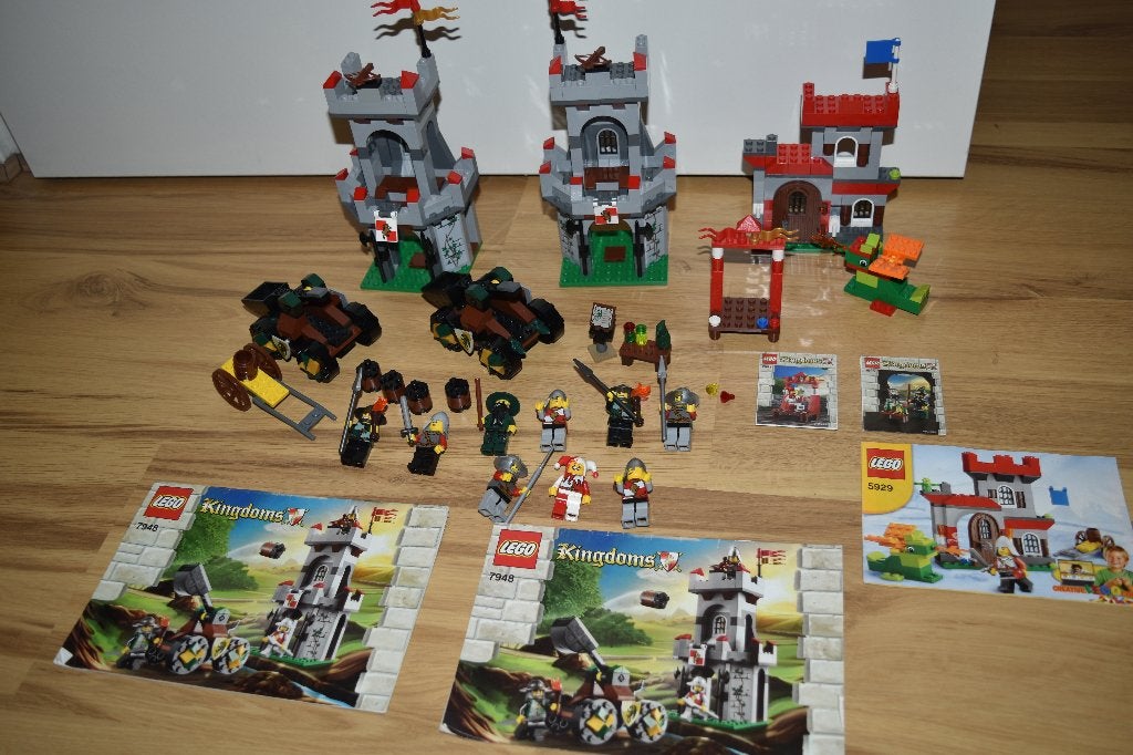 lego Kingdoms partij o.a. 7948 x 2, Ophalen of Verzenden, Gebruikt, Lego