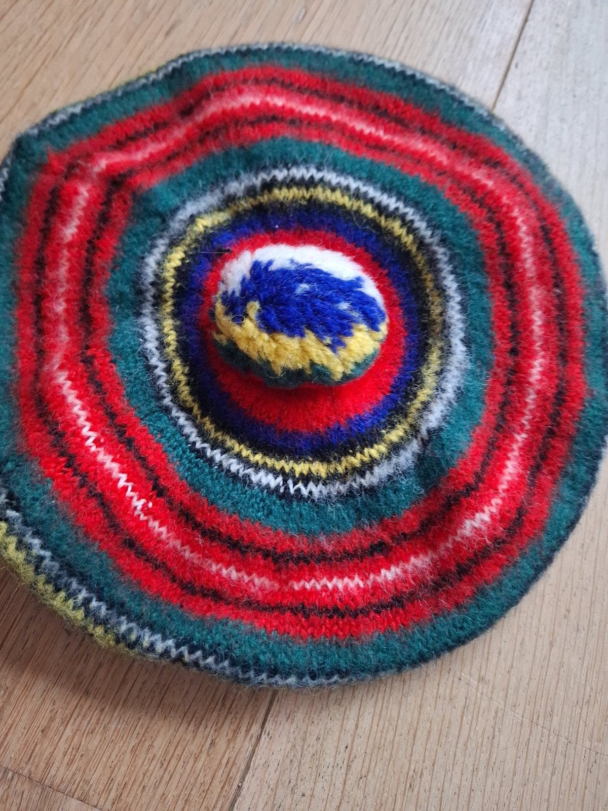 Vintage Robert Stewart wollen baret, Schotland, Hoed, Zo goed als nieuw, Robert Stewart, One size fits all