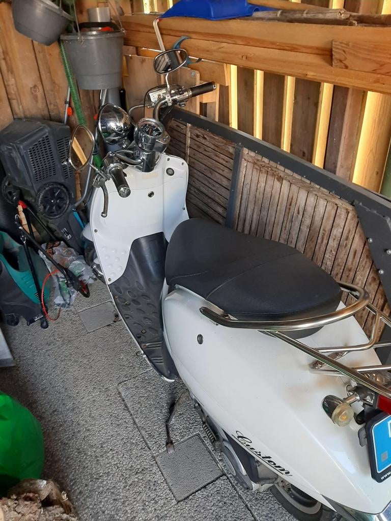 Scooter, Fietsen en Brommers, Snorfietsen en Snorscooters, Ophalen, Gebruikt, Benzine, Overige merken
