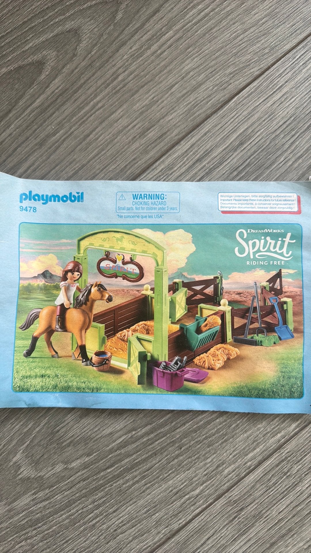 Playmobil 9478 Spirit incl extra paard, Kinderen en Baby's, Speelgoed | Playmobil, Ophalen of Verzenden, Zo goed als nieuw