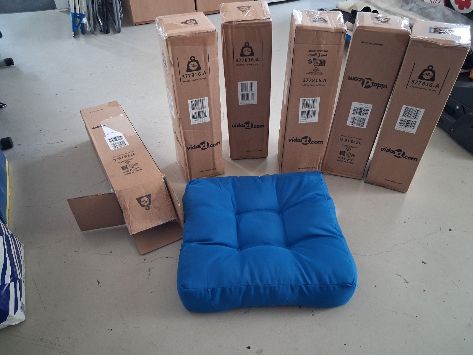 Tuinbank kussens, Ophalen, Nieuw, Hout