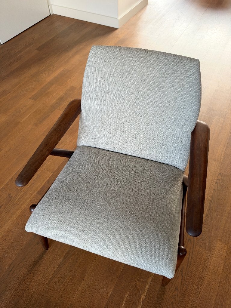 Pastoe Ruster fauteuil | Yngve Ekström | jaren 60, Ophalen, Hout, Gebruikt, 50 tot 75 cm