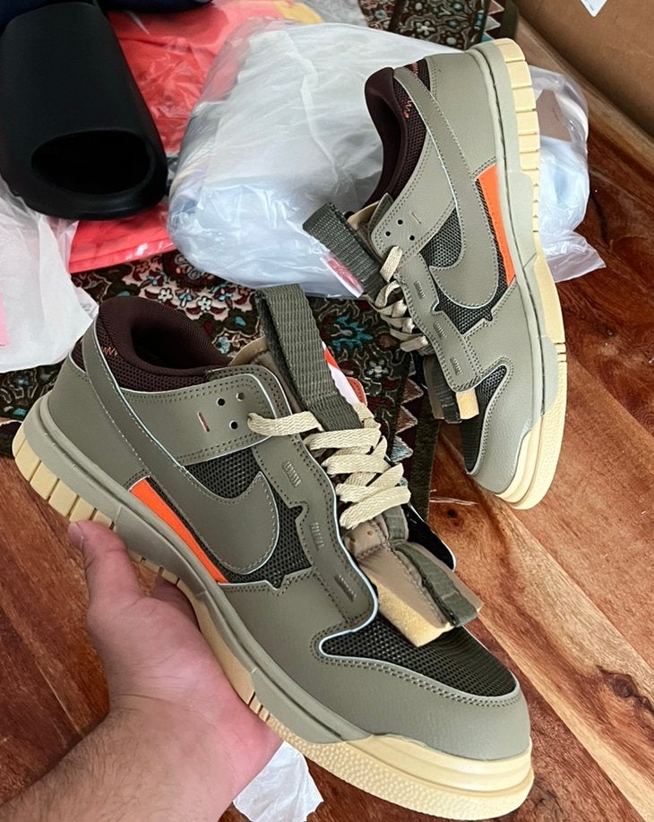 Air dunks jumbo 44.5, Overige kleuren, Nieuw, Ophalen of Verzenden, Sneakers of Gympen