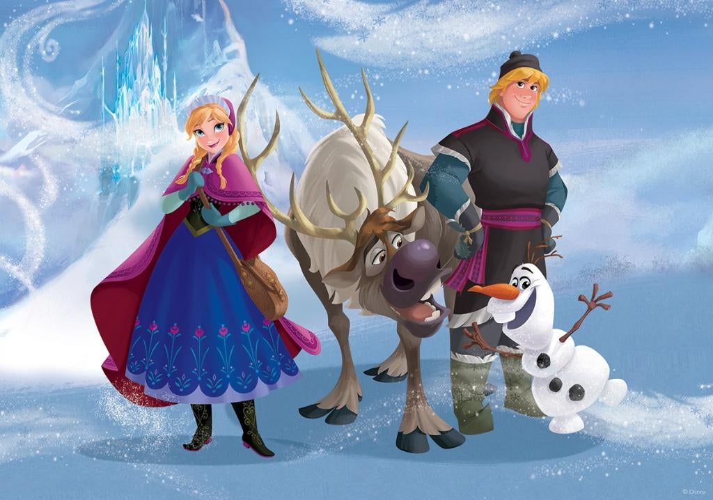 Disney Frozen behang afm. 368 x 254 cm - NU 50% KORTING!, Verzenden, Nieuw