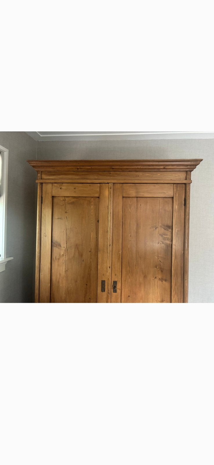 Grenen antieke kast te koop, Antiek en Kunst, Ophalen