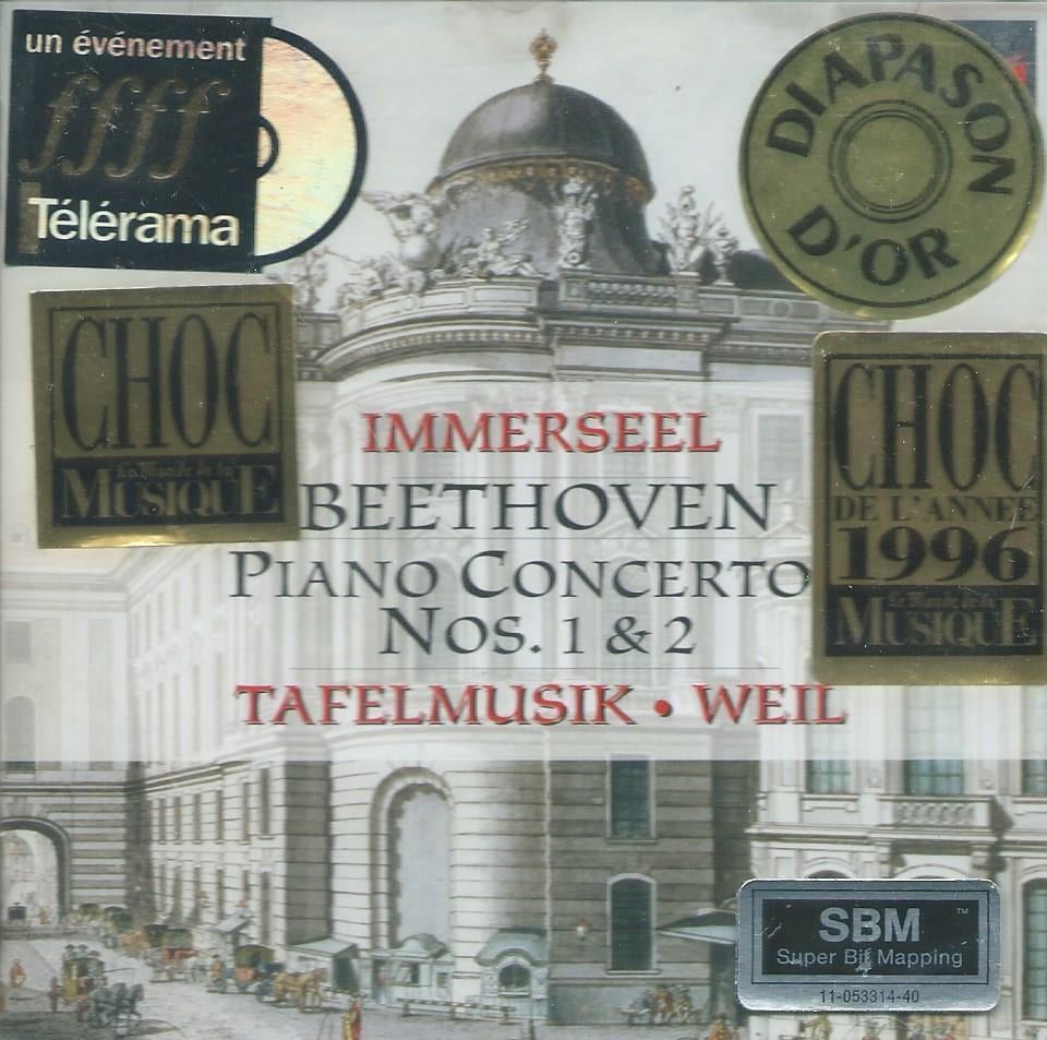 Beethoven: Piano Concertos 1, 2 / Jos van Immerseel, Ophalen of Verzenden, Classicisme, Zo goed als nieuw, Orkest of Ballet