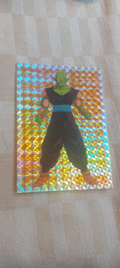dragonball z kaart glitter card Piccolo Ready to Fight, Ophalen of Verzenden, Nieuw, Losse kaart