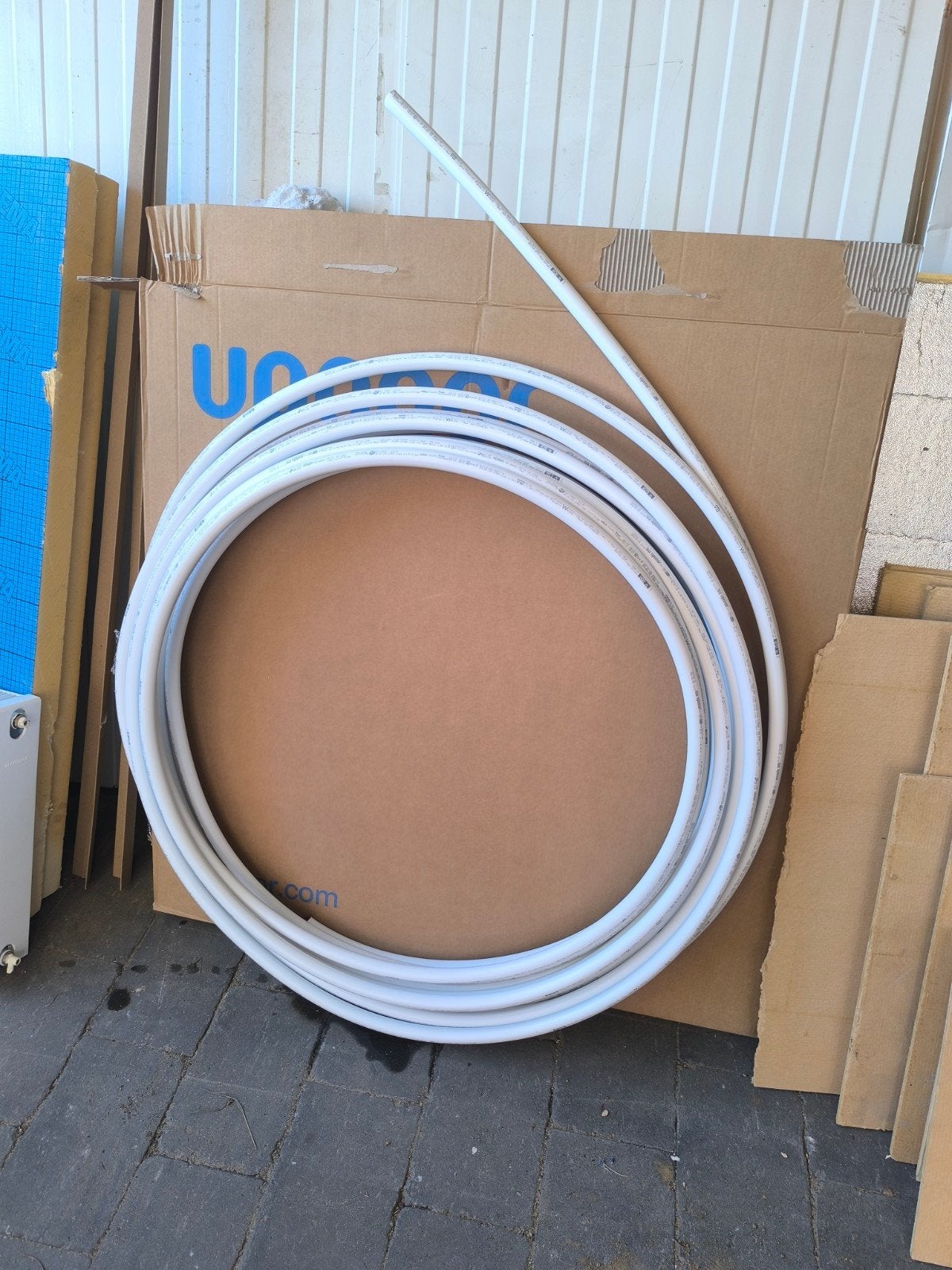 Uponor PE-RT buis 25x2.5mm - meerlaags, Doe-het-zelf en Verbouw, Buizen en Afvoer, Ophalen, Overige materialen, 6 meter of meer