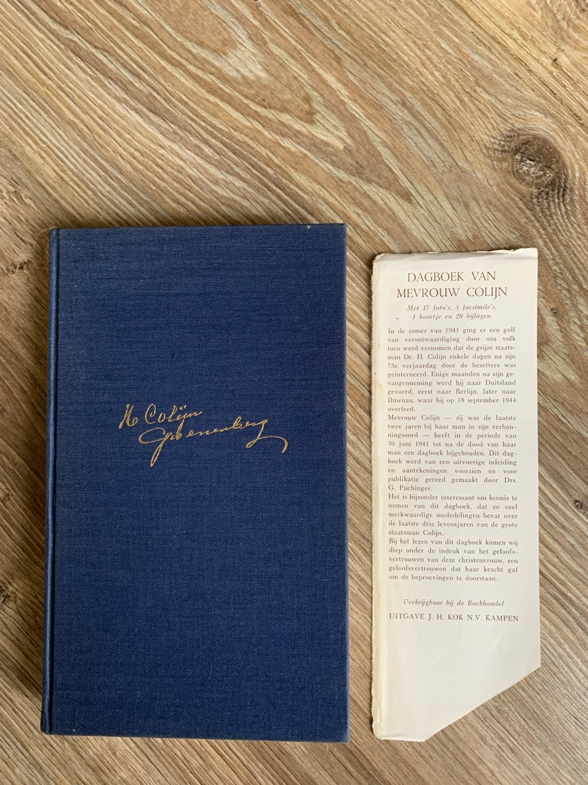 Dagboek van Mevrouw Colijn - H. Colijn-Groenenberg, Boeken, Ophalen of Verzenden, Gelezen, Politiek