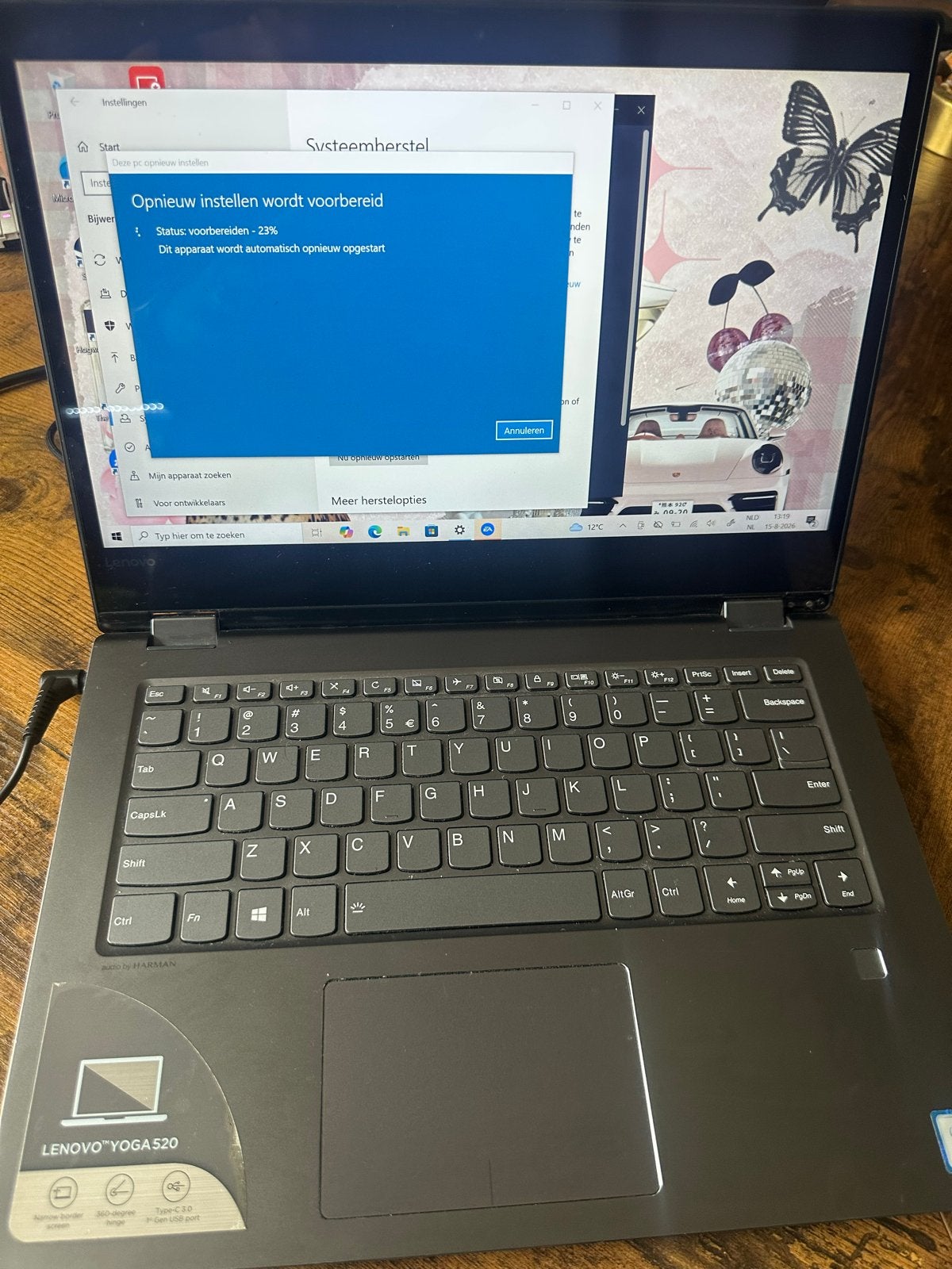 Lenovo Yoga 520 laptop met touchscreen, Computers en Software, Windows Laptops, Ophalen, Gebruikt, Met touchscreen